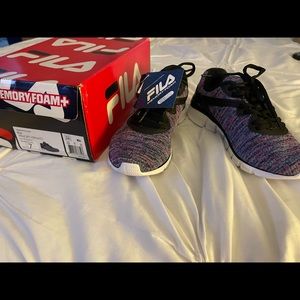 Fila memory foam walking/running shoes new